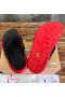 Christian Louboutin Men Flip Flop Sandals Rubber Black Red