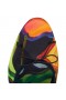 Christian Louboutin Sweetie Jane Ballerinas "Flower" Printed Crepe Satin Multicolor