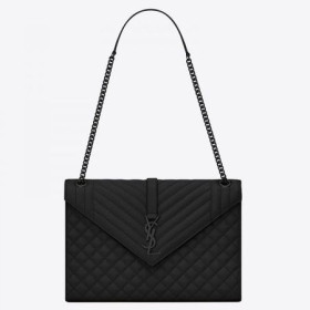 Saint Laurent Sobre Grande De Todos Bolso Negro De Saint Laurent Bolsas