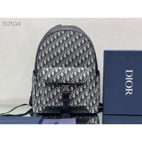Dior Explorer Mochila Beige Negro De Dior Oblicuo Jacquard