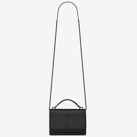 Saint Laurent la comisión de la mujer de la puesta de sol en la Cadena de Monedero Negro