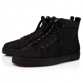 Christian Louboutin Divertido Louis Zapato Negro