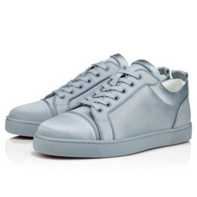 Christian Louboutin Louis Junior De Raso Azul Celeste