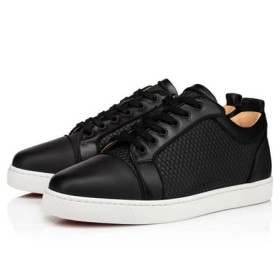 Christian Louboutin Louis Junior Orlato Negro Gomme