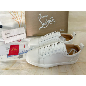 Christian Louboutin Louis Junior De Becerro Blanco