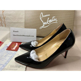 Christian Louboutin Bombas de Kate 85 mm de charol Negro