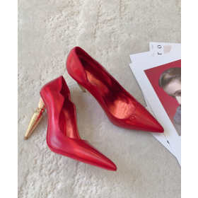 Christian Louboutin Lipchick Pumps 100mm Patent Leather Red