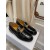 Dior Código Mocasines Negro Becerro Cepillado