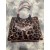 Christian Louboutin Cabarock de print de Leopardo de Cuero Bolso CL Bolsas