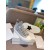 A pie n''Dior de la Zapatilla de deporte Gris Cannage Técnica de Malla