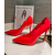 Christian Louboutin Pumps Hot Chick 100 mm Patent Leather Red