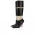Christian Louboutin Xrismarteen 100 Mm Boots Lamb Nappa Leather Black
