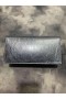 كريستيان لوبوتان Loubi54 Crossbody الفاصل جلد العجل فضية