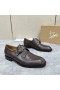 Christian Louboutin Chambelimonk Derbies Calf Leather Chocolate