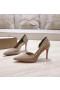 Christian Louboutin Iriza Pumps Spikes 100mm Veau Velours Powder