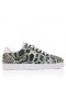 Christian Louboutin Seavaste 2 Sneakers "Wild Cat" Printed Calf Leather Multicolor