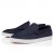 Christian Louboutin Moonboat Loafers Reversed Nubuck Leather Zaffiro