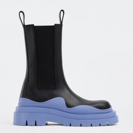 Bottega Veneta BV Pneumatiky Chelsea Boots Modrá Podrážka Bottega Veneta Boty
