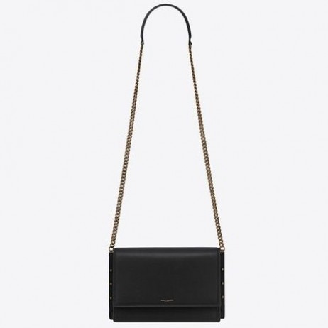 Saint Laurent Zoe Bag Černá Telecí Kůže Saint Laurent Tašky
