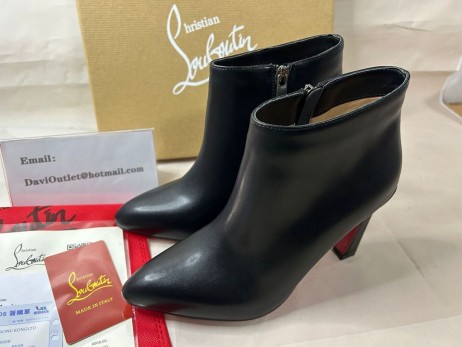 Christian Louboutin Spikita Kořist Eleonor 85 mm Černá Tele