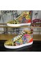 Christian Louboutin Lou Spike Orlato Vysoké top Tenisky Kožené Vícebarevná