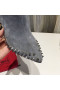 Christian Louboutin Willetta Kotníkové Boty 100 mm Semiš s Hroty Šedá