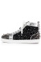 Christian Louboutin Lou Hroty Černá/mix, Černá Semiš