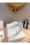 Dior-ID Tenisky Bílé francouzské Modrá Technické Tkaniny