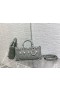 Dior Lady D-Joy Bag Šedá Cannage Telecí Kůže Diamond Motiv