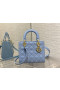 Dior Lady Dior Horizon Blue Cannage Lambskin 24CM
