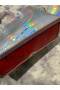 Christian Louboutin Cabata Tote Bag Metallic Leather Silver