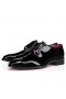Christian Louboutin Chambeliss Noc Strass Derby Patent Telecí Kůže Černé Christian Louboutin Boty