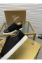 Christian Louboutin Louis Junior Hroty Tenisky Kožené a Textilní Černá