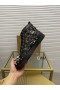 Christian Louboutin Louis Hroty High-top Tenisky Telecí kůže Černé