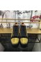 Christian Louboutin Louis Strass Tenisky Semišové Tele A Štras Černé Zlato