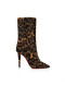 Christian Louboutin Astrilarge Booty 100 Mm Nízké Boty Pony Kitty Leopard Tisk Christian Louboutin Boty