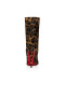 Christian Louboutin Astrilarge Booty 100 Mm Nízké Boty Pony Kitty Leopard Tisk Christian Louboutin Boty