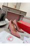Christian Louboutin Condora Čerpadla 85mm Semiš, Kůže, Růžové Christian Louboutin