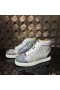Christian Louboutin Louis Strass Pik Pik Verze High-top Ženy Tenisky Iridescence Kožený Multi