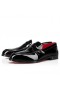 Christian Louboutin Bez Penny Mokasíny Patent Tele Black Christian Louboutin Boty
