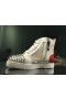 Christian Louboutin Sosoxy Hroty High-Top Tenisky Mesh a Kůže Vícebarevná