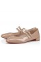 Christian Louboutin Sladké Jane Baleríny Patent Kožené Nude 2