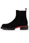 Christian Louboutin Cheney Walk Kotníkové Boty Černé Semišové Christian Louboutin Boty