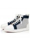 Christian Louboutin Louis High-Top Tenisky Tele LeatherFabric Mariňák Christian Louboutin Boty