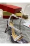 Christian Louboutin Mafaldina Hroty Sandály 100mm Vícebarevná Kůže Nappa