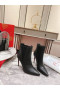 Christian Louboutin Chelsea Kotníkové Boty 100mm Telecí Kůže Černé