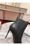Christian Louboutin Chelsea Kotníkové Boty 100mm Telecí Kůže Černé