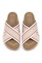 Christian Louboutin Hot Cross Bizz Muly Stuhou A Kůže Nappa Saharienne CL Boty