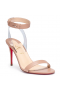 Christian Louboutin Jonatina 85 PVC Kožené Sandály Nude Christian Louboutin Boty