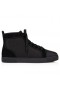 Christian Louboutin Louis High-Top Tenisky Patent Telecí Kůže Černé Christian Louboutin Boty